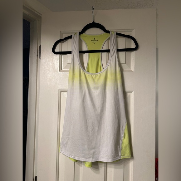 Athleta Green Scoop Neck Sleeveless Tank Top - Picture 9 of 12